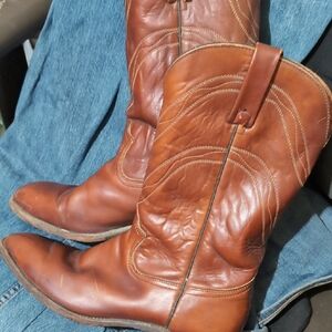 Men's Brown Leather Boots
